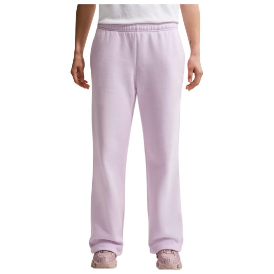 Nike Γυναικείο παντελόνι φόρμας Studio Fleece Mid-Rise Open-Hem Pants